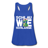 Schlau wie Schlange - Federleichtes Frauen Tank Top - Royalblau