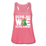 Schlau wie Schlange - Federleichtes Frauen Tank Top - Neonpink