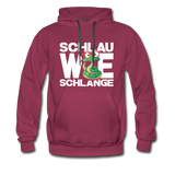 Schlau wie Schlange - Men’s Premium Hoodie - Bordeaux