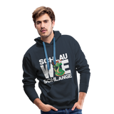 Schlau wie Schlange - Men’s Premium Hoodie - Navy