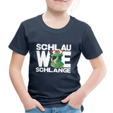 Schlau wie Schlange - Kinder Premium T-Shirt - Navy