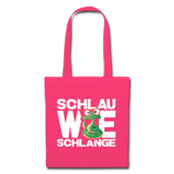 Schlau wie Schlange - Stoffbeutel - Azalea