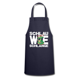 Schlau wie Schlange - Kochschürze - Navy