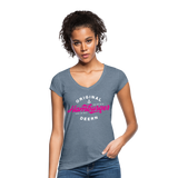 Hamburger Deern PINK - Frauen Vintage T-Shirt - Vintage Denim