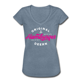 Hamburger Deern PINK - Frauen Vintage T-Shirt - Vintage Denim