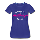 Hamburger Deern Pink - Frauen Premium T-Shirt - Königsblau