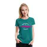 Hamburger Deern Pink - Frauen Premium T-Shirt - Divablau