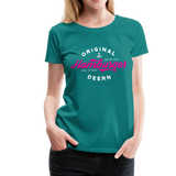 Hamburger Deern Pink - Frauen Premium T-Shirt - Divablau