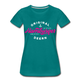 Hamburger Deern Pink - Frauen Premium T-Shirt - Divablau