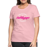 Hamburger Deern Pink - Frauen Premium T-Shirt - Hellrosa