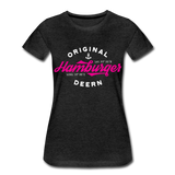 Hamburger Deern Pink - Frauen Premium T-Shirt - Anthrazit