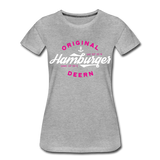 Hamburger Deern - Frauen Premium T-Shirt - Grau meliert