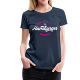 Hamburger Deern - Frauen Premium T-Shirt - Navy