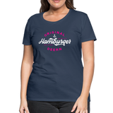 Hamburger Deern - Frauen Premium T-Shirt - Navy