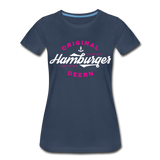 Hamburger Deern - Frauen Premium T-Shirt - Navy