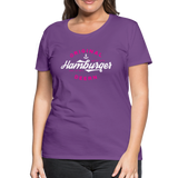 Hamburger Deern - Frauen Premium T-Shirt - Lila