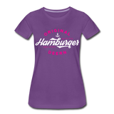 Hamburger Deern - Frauen Premium T-Shirt - Lila