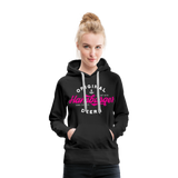 Hamburger Deern PINK - Frauen Premium Hoodie - Schwarz