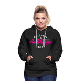 Hamburger Deern PINK - Frauen Premium Hoodie - Schwarz