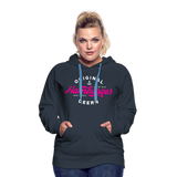 Hamburger Deern PINK - Frauen Premium Hoodie - Navy