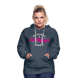 Hamburger Deern PINK - Frauen Premium Hoodie - Jeansblau