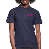 Hamburger Deern PINK - Frauen Polo Shirt - Navy