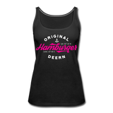 Hamburger Deern PINK - Frauen Premium Tank Top - Schwarz