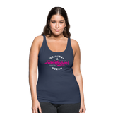 Hamburger Deern PINK - Frauen Premium Tank Top - Navy