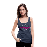 Hamburger Deern PINK - Frauen Premium Tank Top - Navy