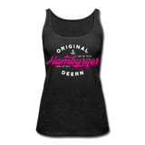 Hamburger Deern PINK - Frauen Premium Tank Top - Anthrazit