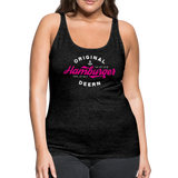 Hamburger Deern PINK - Frauen Premium Tank Top - Anthrazit