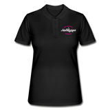 Hamburger Deern - Frauen Polo Shirt - Schwarz