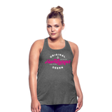 Hamburger Deern PINK - Federleichtes Frauen Tank Top - Dunkelgrau meliert