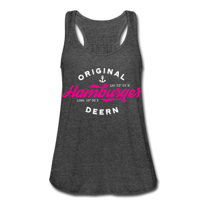 Hamburger Deern PINK - Federleichtes Frauen Tank Top - Grau meliert