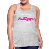 Hamburger Deern PINK - Federleichtes Frauen Tank Top - Grau meliert