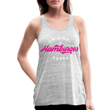 Hamburger Deern PINK - Federleichtes Frauen Tank Top - Grau meliert