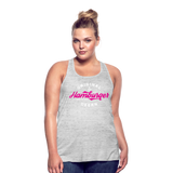 Hamburger Deern PINK - Federleichtes Frauen Tank Top - Grau meliert