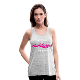 Hamburger Deern PINK - Federleichtes Frauen Tank Top - Grau meliert