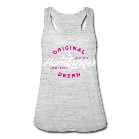 Hamburger Deern - Federleichtes Frauen Tank Top - Grau meliert