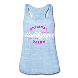 Hamburger Deern - Federleichtes Frauen Tank Top - Blau meliert