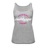 Hamburger Deern - Frauen Premium Tank Top - Grau meliert