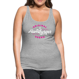 Hamburger Deern - Frauen Premium Tank Top - Grau meliert