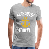 KlabauterMANN  - Männer Premium T-Shirt - Grau meliert