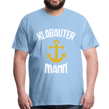 KlabauterMANN  - Männer Premium T-Shirt - Sky