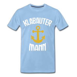 KlabauterMANN  - Männer Premium T-Shirt - Sky