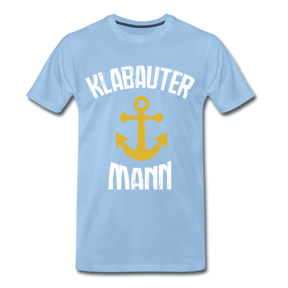 KlabauterMANN  - Männer Premium T-Shirt - Sky