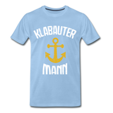 KlabauterMANN  - Männer Premium T-Shirt - Sky