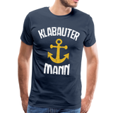 KlabauterMANN  - Männer Premium T-Shirt - Navy