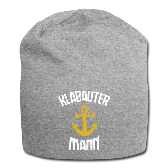 KlabauterMANN - Jersey-Beanie - Grau meliert