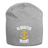 KlabauterMANN - Jersey-Beanie - Grau meliert